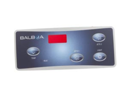 Balboa Overlay - Duplex Digital Control Panel LED 10418 4 Buttons