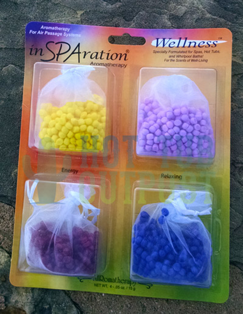 Aromatherapy Beads 4-Pack AIRomatherapy Spa Fragrance Pouches