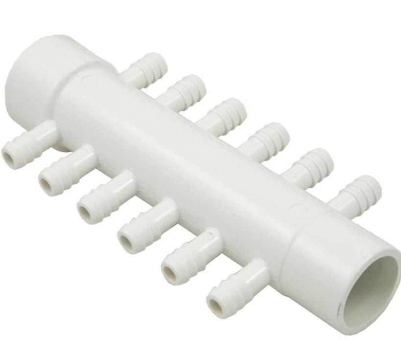 Coleman Spa 1 Inch Slip Spig Manifold 100793 12 3/8 Inch Barb Ports