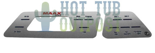 Coleman Spa Topside Panel Overlay Maax 10-Button 1994-2005 108792