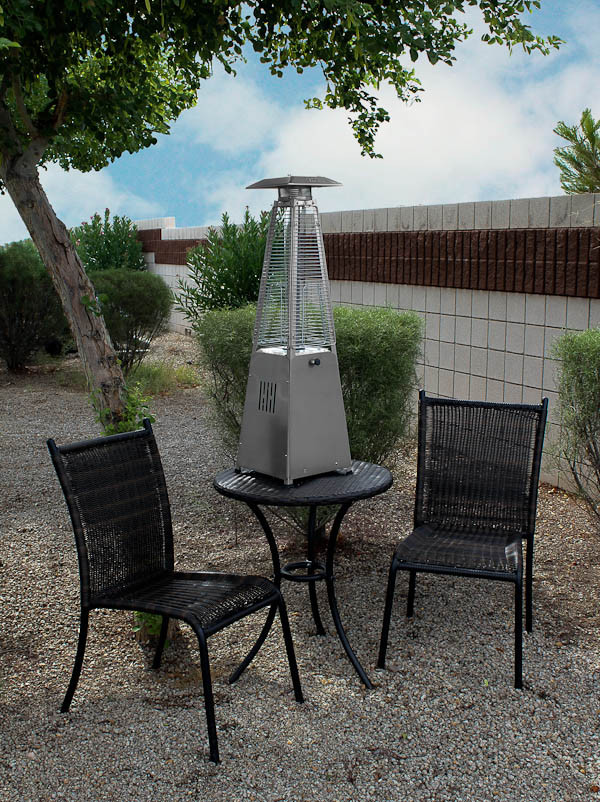 Propane Heater Sirocco Tabletop Patio Heater Outdoor Fireplace