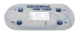 Northwind 4 Button Control Panel Overlay 12216 Coast