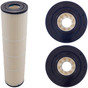 PC-2395 Filter Cartridge 75sqft 2-1/8"ot 2-1/8"ob 4-15/16" 20-1/8"