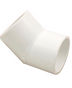 1 1/2 inch 45 degree PVC elbow slip x slip