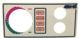 Len Gordon Faceplate Overlay 2-Button Control Panel 930222-201 Aquaset 2001 2002-2-SS