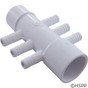 Waterway Manifold Barb Fittings 1 Inch s x 1 Inch spg x  3/8 Inches x6 Barbs