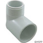 Lasco Elbow 90? ell, 1-1/4"mpt x s. ASTM D-2466 Socket Type Poly (Vinyl Chloride)(PVC) Plastic Pipe Fittings, Sch 40.