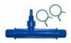 Caldera Spa Ozone Injector 3/4 Inch Barb Blue