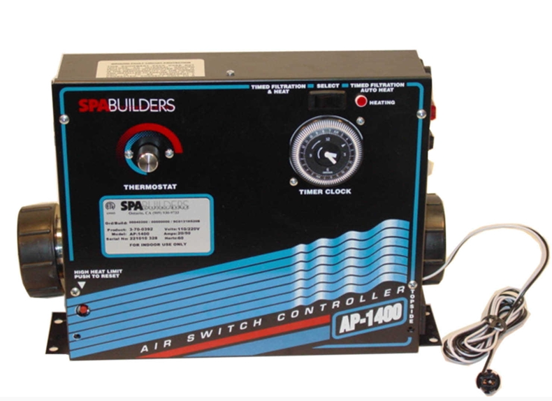 Spa Builders AP-1400 Spa Pack 5.5kW Heater Timer