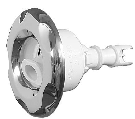 Waterway Mini Storm 3 Inch Roto Jet Stainless White Nozzle 2125420S