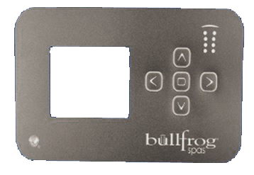 Bullfrog Spa Control Panel Overlay 6500105 ASeries SpaTouch