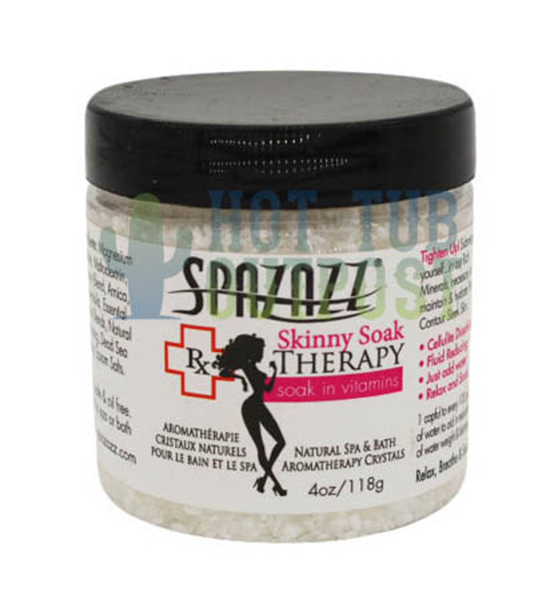 Spazazz Rx Skinny Therapy Fragrance 4 Oz Crystals Spazazz Skinny 4oz
