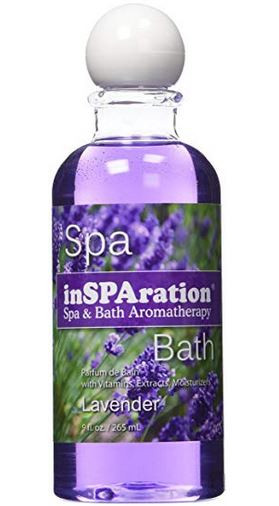 Lavender Hot Tub Fragrance Insparation 9 oz Bottle