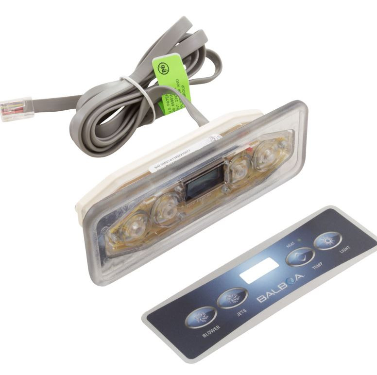 Emerald Spa Lite Duplex LCD Rectangular Control Panel 50001500