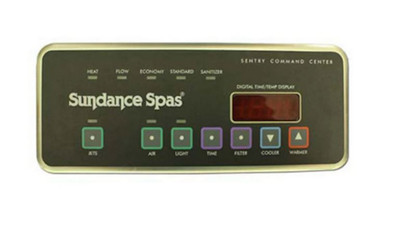 Sundance Spa 750 Control Panel 1 Pump With Air SUN6600-71