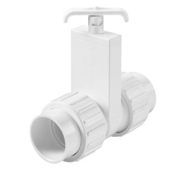 Magic Plastics 1 1/2 Inch Union X 1 1/2 Inch Union Gate Valve 0501-15