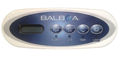 Balboa Mini Oval LCD Control Panel 52144 with Overlay