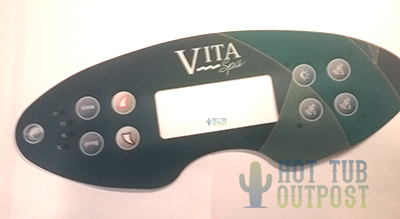 Vita Spa 8 Button Overlay 108735 MX770