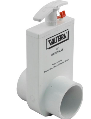 Valterra 2x2 Inch Spigot Uni-Body PVC Slide Valve 2203X