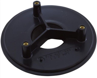 Wall Fitting 4" dia 1-7/8"hs 1-1/2"mpt Black 415T102