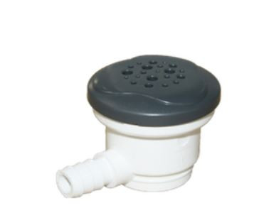 Caldera Spa Air Injector Dark Gray 1 5/8 Inches 74820