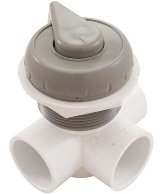 Waterway 1 Inch Diverter Valve Gray Horizontal 600-4337