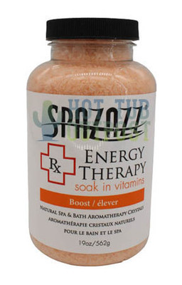 Spazazz RX Energy Therapy Fragrance 19 Oz Aromatherapy Crystals (SPAZAZZ-ENERGY-190Z) 