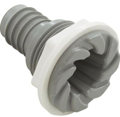 Waterway Bulkhead Fitting 212-1837 Swirl Gray