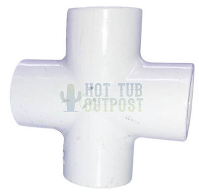 PVC Cross ½ Inch Slip 420-005