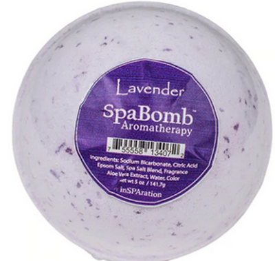 SpaBomb Lavender Fragrance Bath Bomb