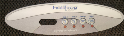Bullfrog Control Overlay 4 Button 65-1610 2006-2008