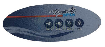 Dynasty K-3 Overlay 4 Button 11189