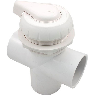 Hydro Air 3 Way 2-In S Inlet X 2-In S Outlet diverter valve 11-4000WHT