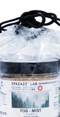 Spazazz Lab Fog Mist 4 Oz CBD Infused Fragrance Crystals SPAZAZZ-FOG-4OZ