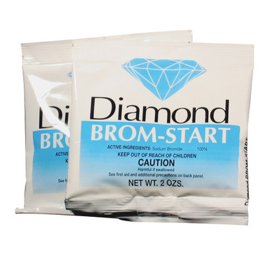 Brom start bromine reserve hot tub chemical