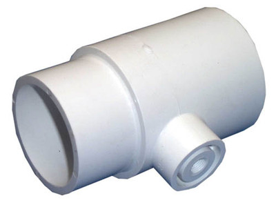 Waterway 2 InchS X 2 InchSPG X 1/8 InchFPT White PVC Fitting 413-5010