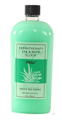 Spazazz Elixir Green Tea Fragrance 12oz Bottle SZ126