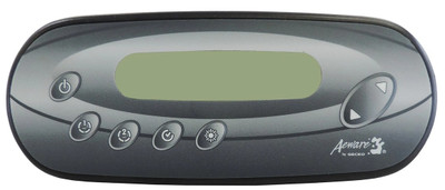 Gecko K450 Topside 34-0240-K 6 Button with Overlay