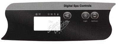 Dynasty Overlay Label Generic K71 3-Button 1297