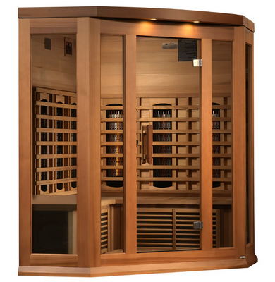 MX-M356-01-FS corner infrared sauna 3 person