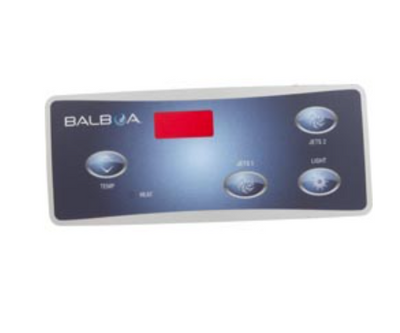 103418 Balboa Overlay - Duplex Digital Control Panel LED 10418 4 Buttons