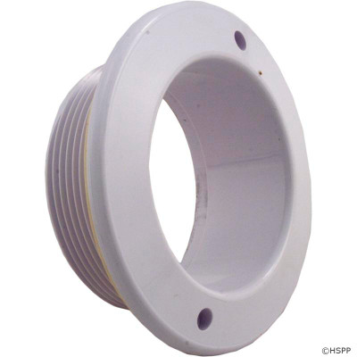 Hayward Jet Bulkhead Wall Fitting with Gasket White