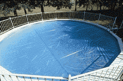 18x36 solar pool cover in ground