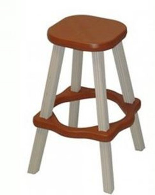 redwood plastic outdoor bar stool