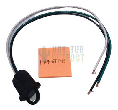 MJJ Pump Cord Receptacle 14-3 14 Inch Orange SS2RSP-103P-3-C  MPMPFM3