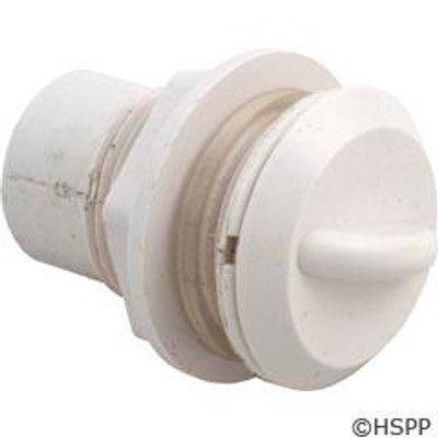 Waterway 1/2 Inch Air Control Straight Nut White