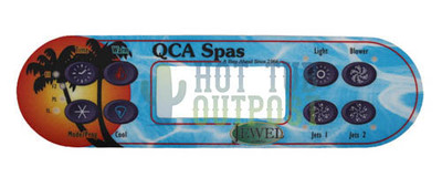 QCA Spas Overlay Jewel ML700 Series Panel 11462