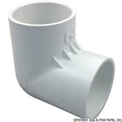 Lasco Elbow 90? ell, 2-1/2"s x s. ASTM D-2466 Socket Type Poly (Vinyl Chloride)(PVC) Plastic Pipe Fittings, Sch 40.