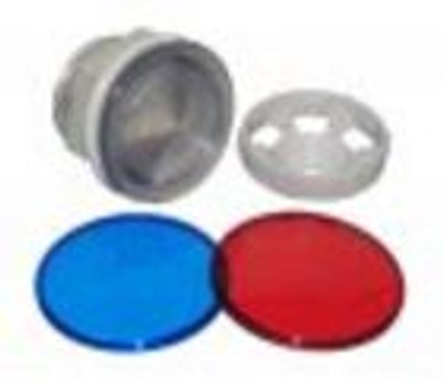 Cal Spa Light Assembly with Red And Blue Lens LIT16000150