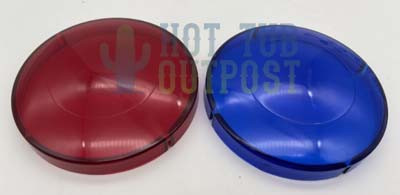 Caldera Spa Light Lens Kit Red And Blue 34918